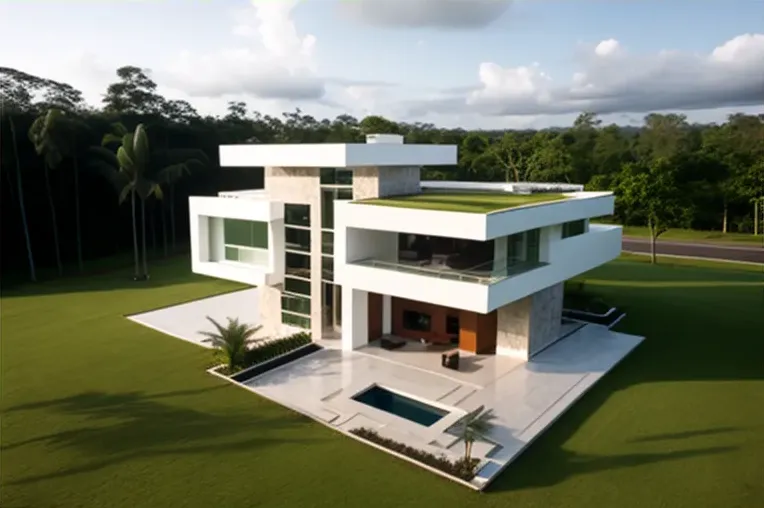 Impresiona a tus invitados con la fachada de piedra natural de esta casa de lujo en Panama City