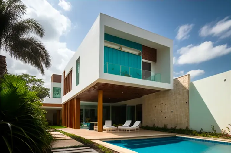 Oasis de Lujo en Cartagena: Casa Contemporánea con Piscina y Vistas Impresionantes