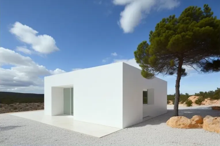 Espectacular casa de arquitectura minimalista con garaje privado