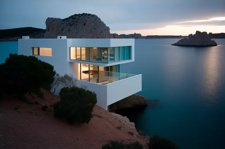 Terrazas de ensueño con vistas impresionantes en Ibiza