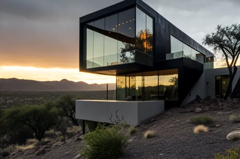 La casa moderna con vistas impresionantes y construida en fibra de carbono en Puebla, México