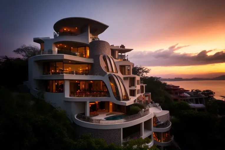 Escape a la montaña en esta villa de lujo de estilo high-tech en Puerto Vallarta