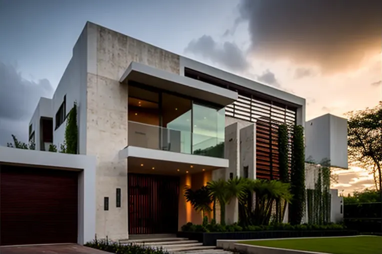 Vive en estilo en esta impresionante Casa contemporánea con vistas panorámicas en Cancun