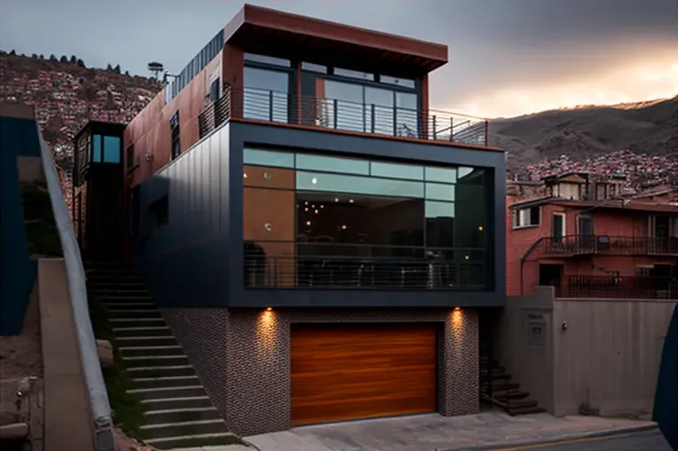 Vistas impresionantes en La Paz: Casa de lujo con terrazas y garaje privado