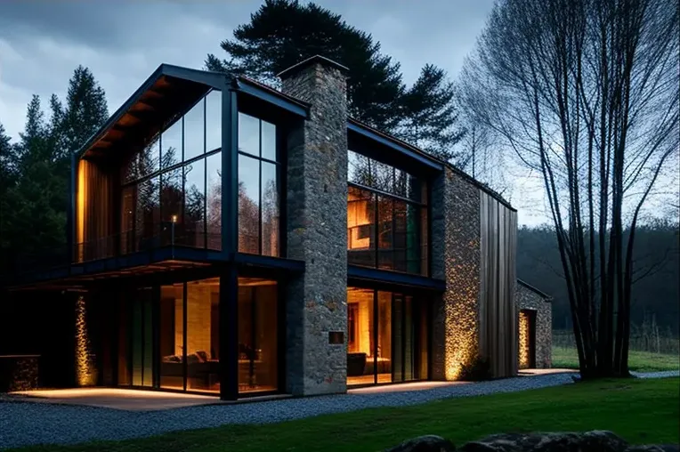 Escape a la tranquilidad: Casa industrial con vistas panorámicas y niebla en Cantabria