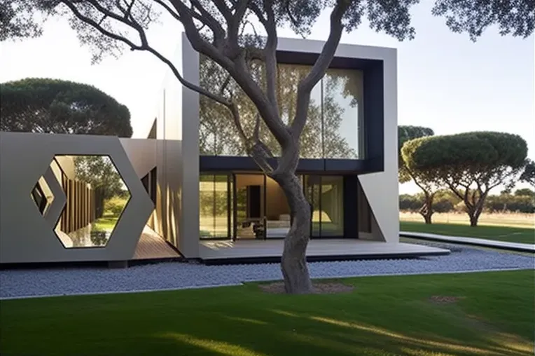 Escape a la naturaleza en esta casa de diseño en Sotogrande