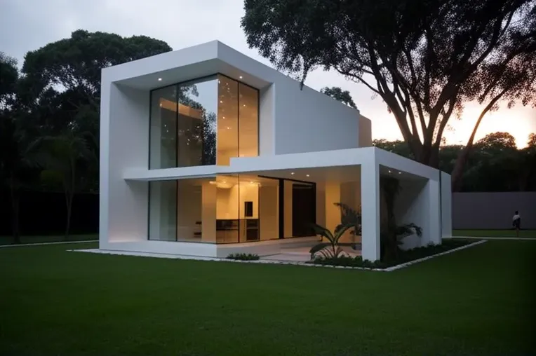 Armonía con la naturaleza y diseño minimalista en esta casa en Cartagena