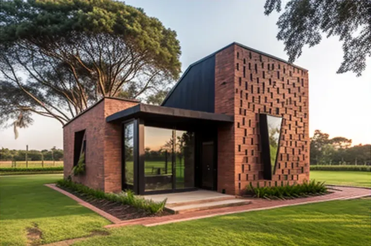 Sueño de arquitectura en Asunción: Casa de madera laminada, marmol blanco y estacionamiento techado