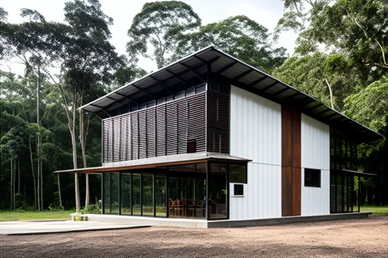 La Casa Minimalista rodeada de Naturaleza