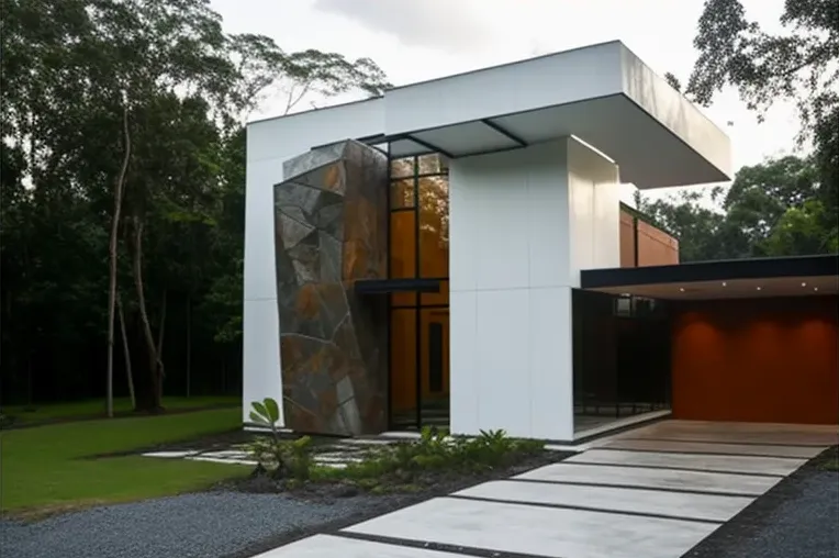 La Oasis en la Selva: Villa con Jacuzzi y Sistema de Iluminación Exterior