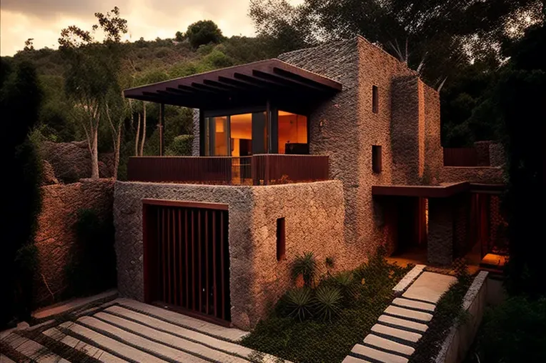 Casa de lujo con estilo high-tech en un parque natural de Puerto Vallarta, México