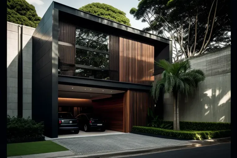 Espectacular residencia de estilo contemporáneo con vistas panorámicas en Rio