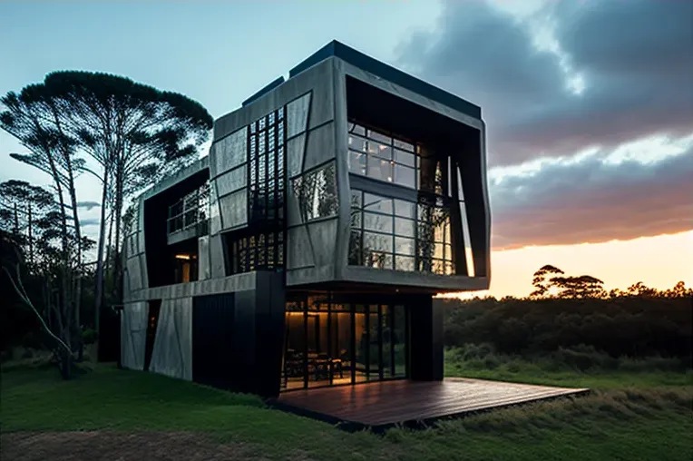 Eco-lujo en un área privada y residencial: Villa con sistema de iluminación exterior y vistas impresionantes en Montevideo