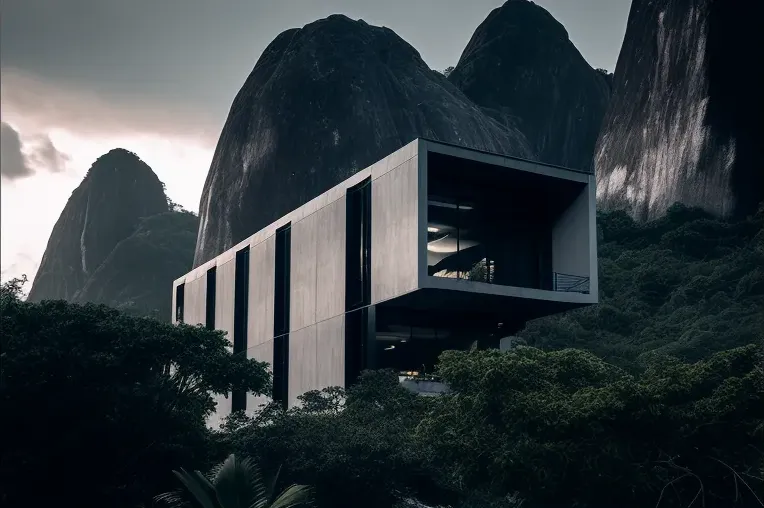 Villa de lujo en las montañas nevadas de Rio de Janeiro