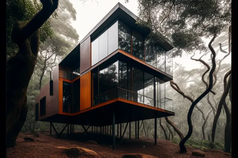 Escape al paraíso en una villa moderna rodeada de naturaleza