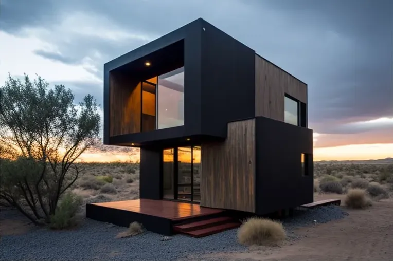 La naturaleza en casa: Casa minimalista con jardines y vistas panorámicas en Puebla