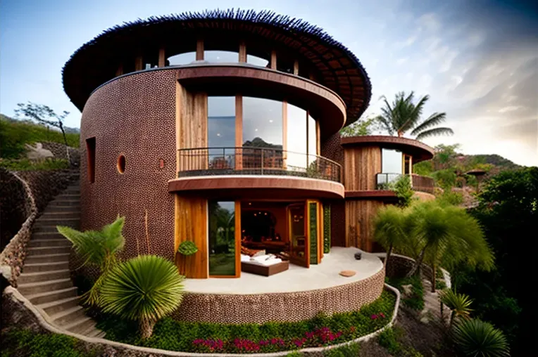 Escape a la Naturaleza en Esta Casa de Bambú y Mármol en Puerto Vallarta