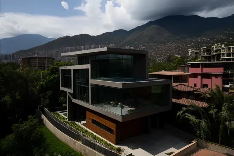 Propiedad única y lujosa con vistas panorámicas y privacidad en Caracas