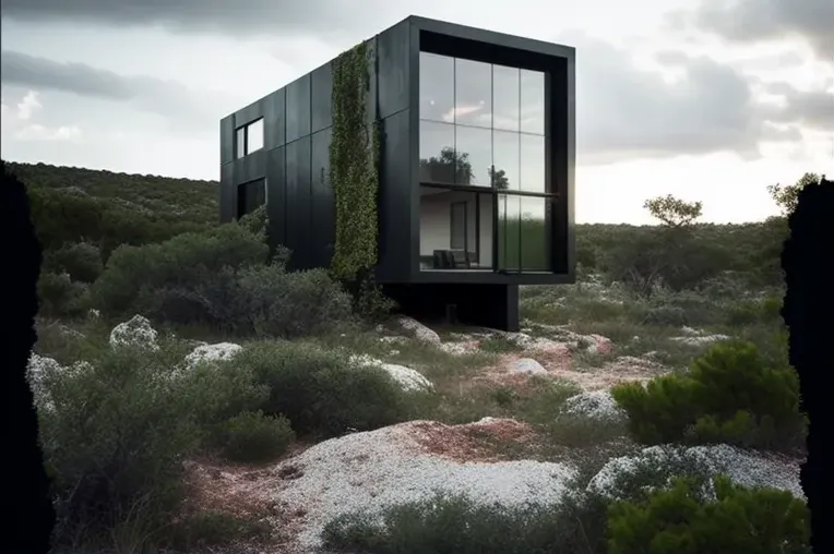 La Casa Industrial con vistas panorámicas: en el parque natural de Menorca, España