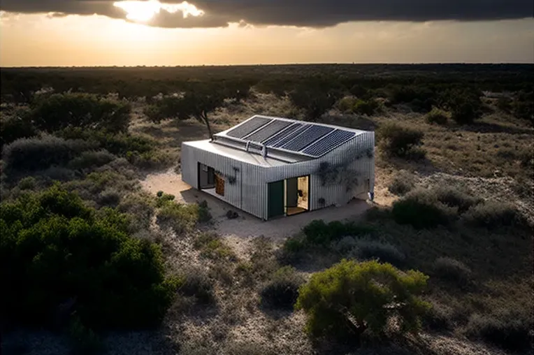 La Casa con terrazas panorámicas: en el parque natural de Menorca, España