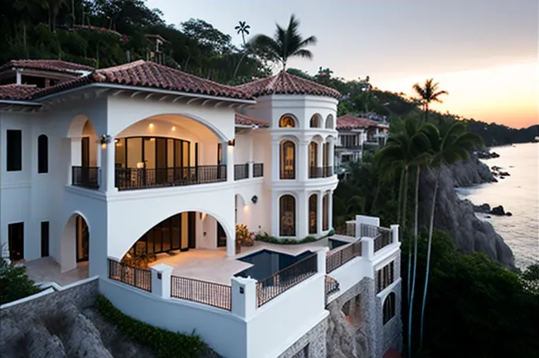 La perfección en Puerto Vallarta: Villa de estilo mediterráneo con vistas panorámicas y comodidades de lujo