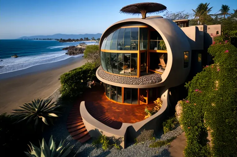 Diseño High-Tech y cerca de la playa en esta impresionante Casa de fibra de carbono y acero inoxidable en Puerto Vallarta