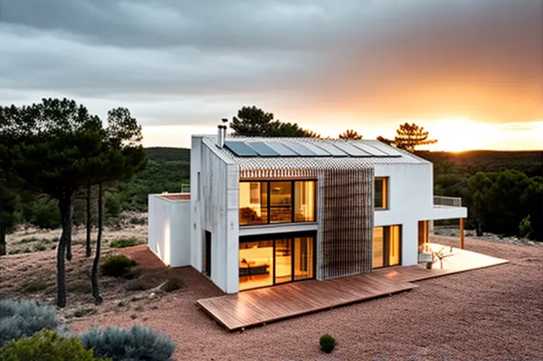 Tecnología y Naturaleza en Perfecta Armonía: Casa High-tech en Menorca