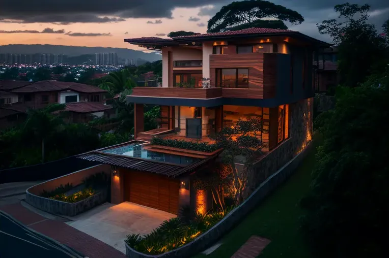 La casa elegante y sofisticada con vistas al mar en Medellín, Colombia