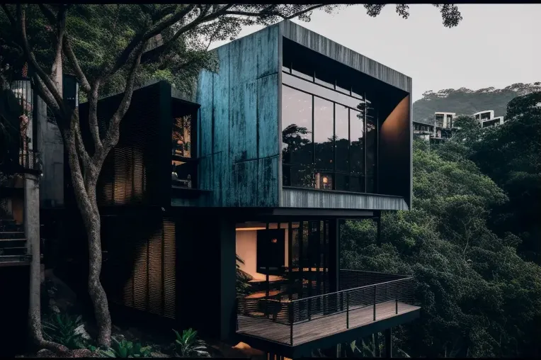 La impresionante Casa de Arquitectura moderna con vistas panorámicas en Rio de Janeiro