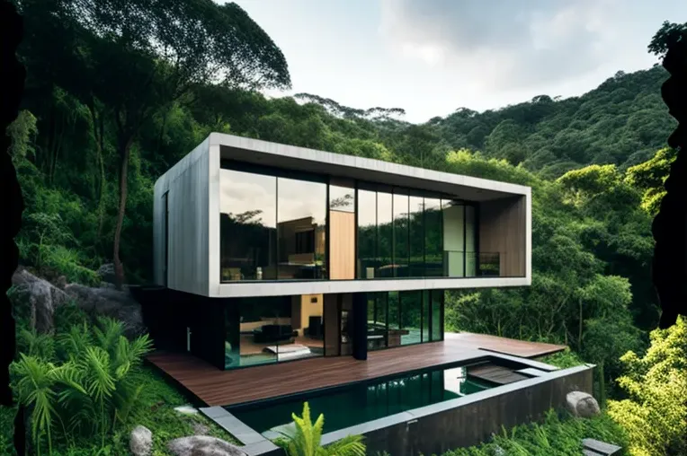 La sofisticada Casa de Arquitectura moderna con piscina privada en Rio de Janeiro