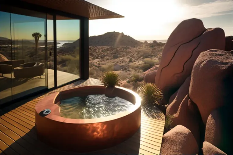 Oasis de lujo en la montaña: Casa con jacuzzi rodeado de vapor en Los Cabos