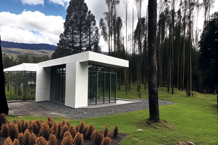 Villa Minimalista de Lujo en Parque Natural de Quito con Jacuzzi de Vapor