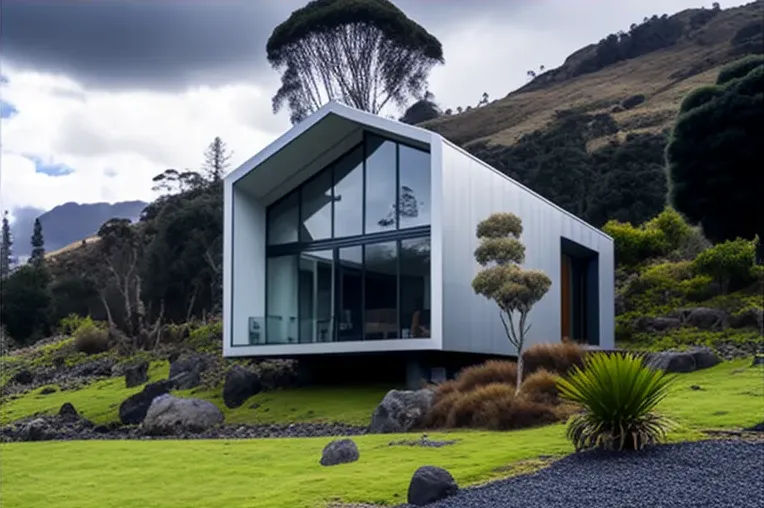 Relájate en el Jacuzzi de Vapor de esta Villa Minimalista de Lujo en Quito