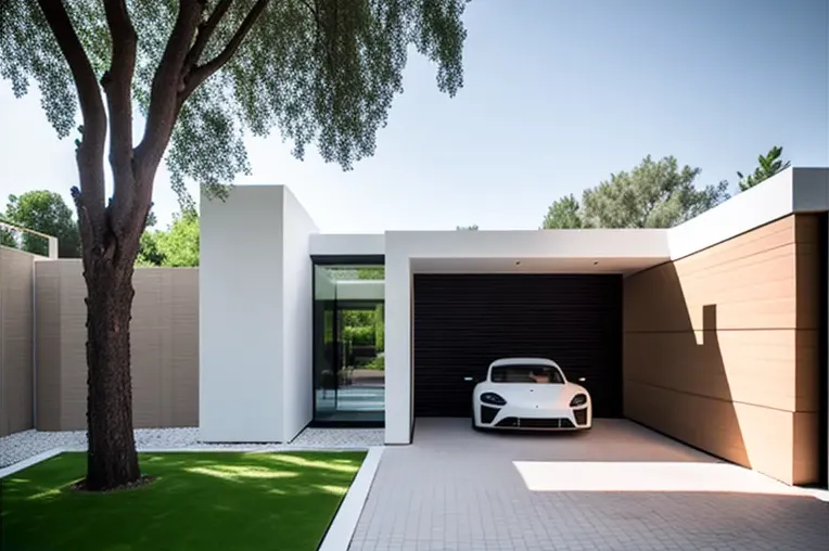 Diseño minimalista y materiales de alta calidad en una villa de lujo