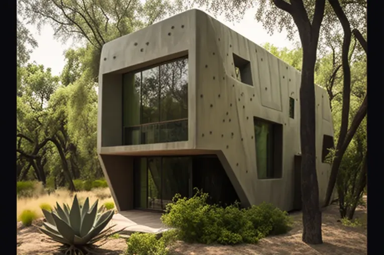 Diseño y naturaleza en equilibrio: Casa de aluminio en un parque natural en Ciudad de México