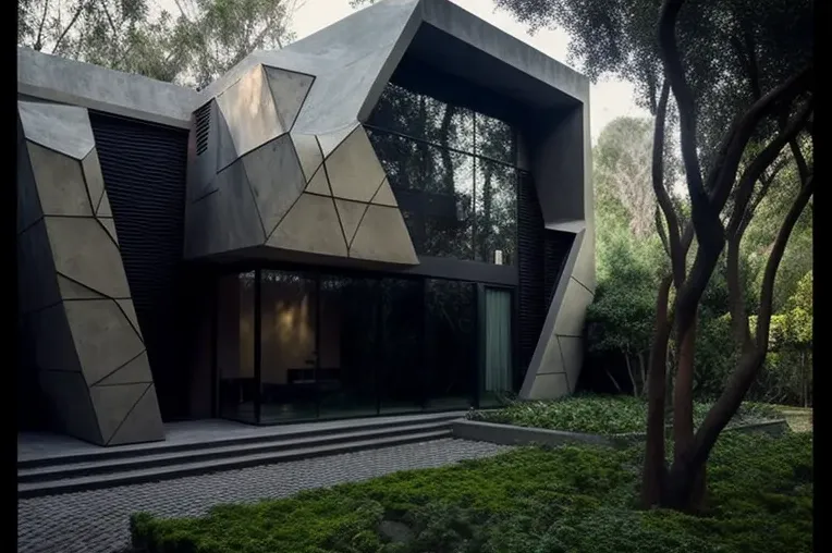 Conexión con la naturaleza en esta casa de aluminio y fachada de piedra natural en Ciudad de México