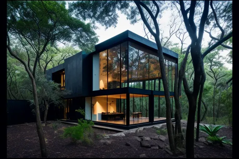 La Casa del Bosque: una mezcla perfecta de minimalismo y naturaleza