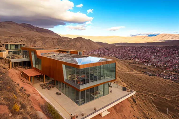 Escapada de lujo con vistas impresionantes y piscina privada en Sucre