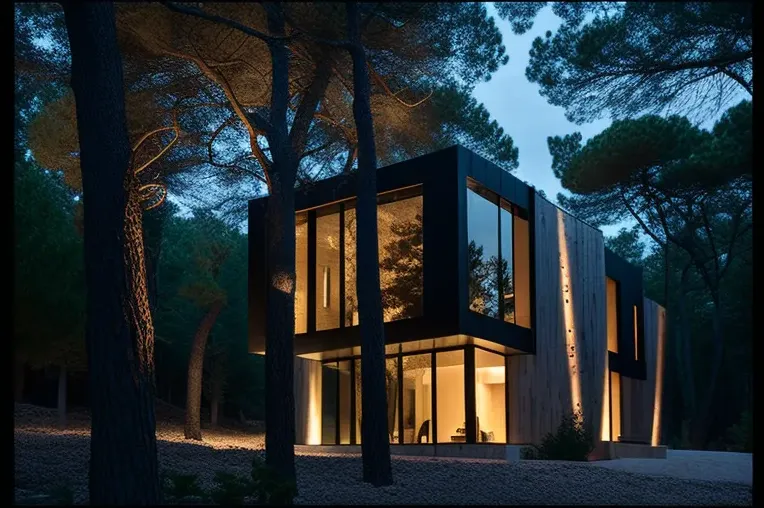 La sofisticación del diseño contemporáneo en plena naturaleza en Mallorca