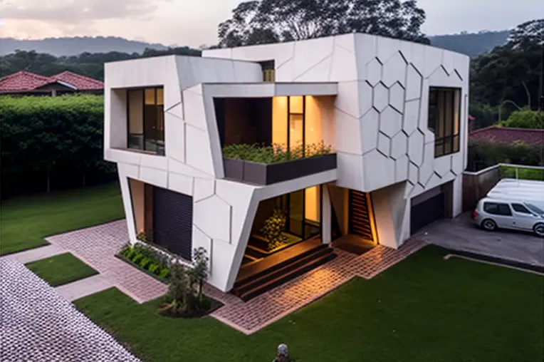 Retiro montañero de lujo con arquitectura ecológica y vistas impresionantes