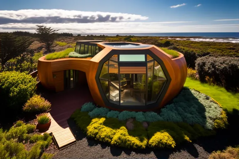 High-tech y naturaleza: Casa de lujo cerca de la playa en Pucón, Chile