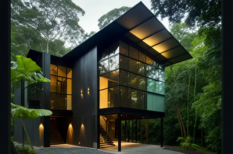 Espectacular Casa de Lujo en el Corazón del Bosque