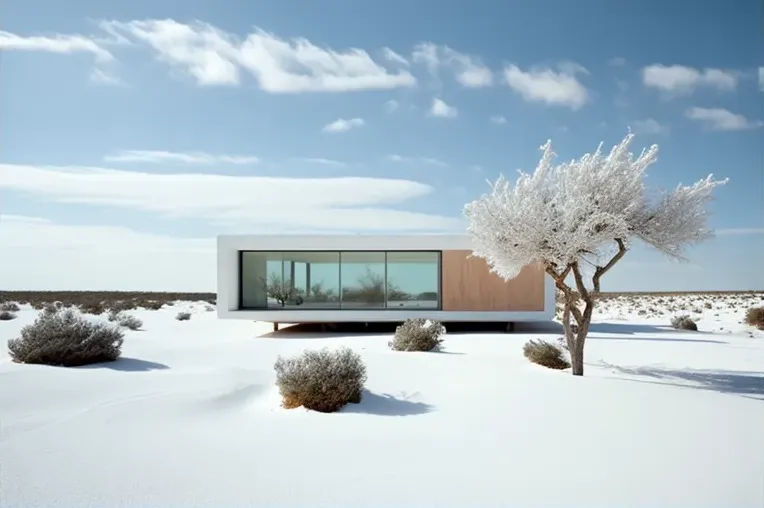 La villa minimalista con vistas impresionantes en Formentera