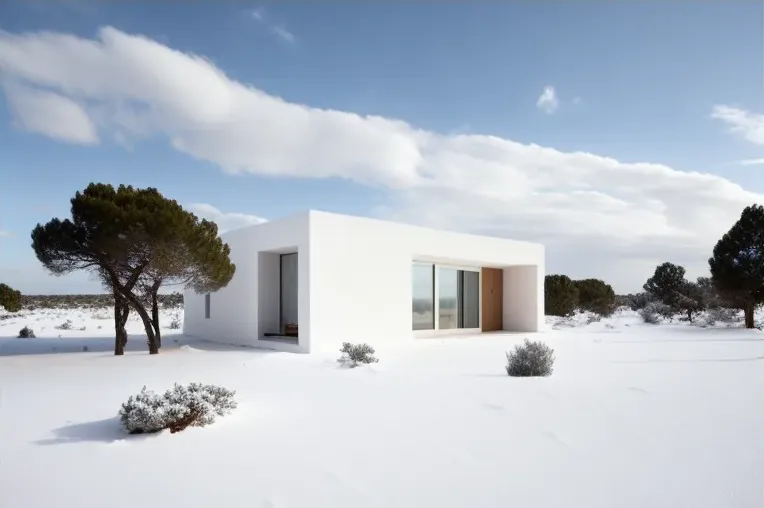 Diseño moderno y vistas espectaculares en esta villa en Formentera