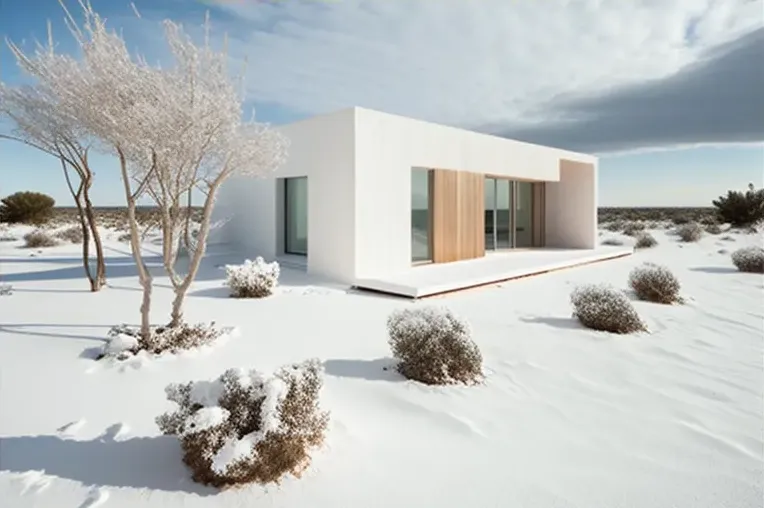 Vida de lujo en medio de la naturaleza: Villa minimalista con vistas panorámicas en Formentera