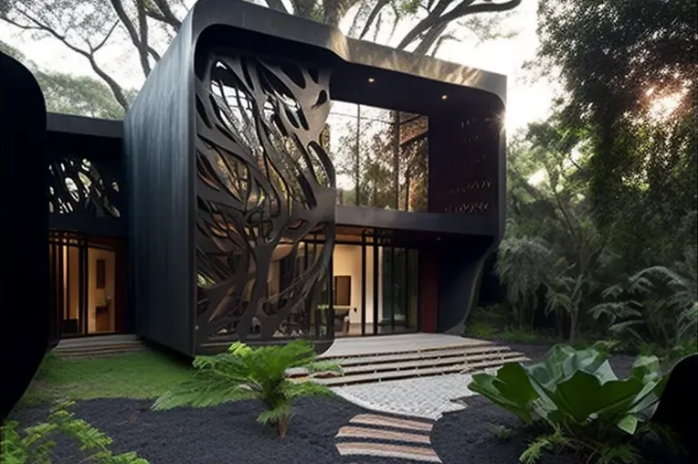 La armonía entre la naturaleza y la arquitectura de diseño en esta casa en Puebla