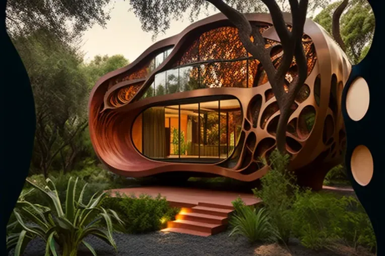 Experimenta la naturaleza en esta casa de diseño con jardines y cascadas en Puebla