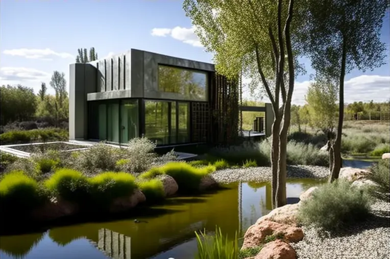 Armonía con la naturaleza y diseño moderno en esta casa en el parque natural de Granada