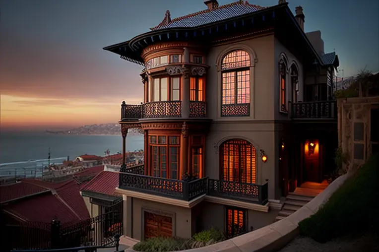 La belleza de la montaña en tu hogar: Casa de lujo con vistas panorámicas en Valparaíso