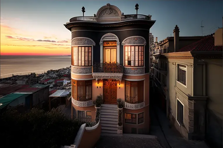 La naturaleza y la elegancia en una sola propiedad: Casa de estilo mediterráneo en Valparaíso